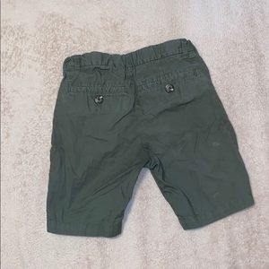 Green boys shorts